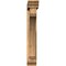 Ekena Millwork Legacy Traditional Smooth Bracket w/ Offset Brace, Western Red Cedar, 5 1/2"W x 30"D x 36"H BKT0604X30X36LEC01SWR - alternate 4